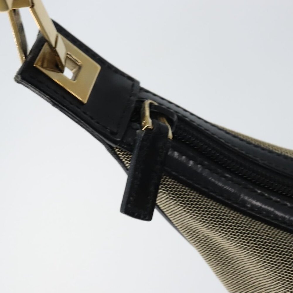 Authentic GUCCI Shoulder Bag Canvas Beige Gold 001 4204 - Picture 7 of 16